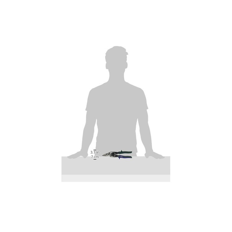 Irwin 102 Right & Straight Cut Compound Leverage Aviation Snips