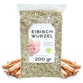 Marshmallow Root Infusion 200 g - Natural Marshmallow Root for Tea or Infusion - Relaxing and Soothing Properties - Herbal Tea (200 g)