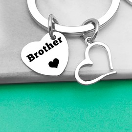 In Memory of Brother Gift Sympathy Keyring Gifts for Women Men Memory Gift for Loss of Brother Remembrance Bereavement Gifts Inspirational Gifts for Friend Sister Brother Sympathy Memory Gifts