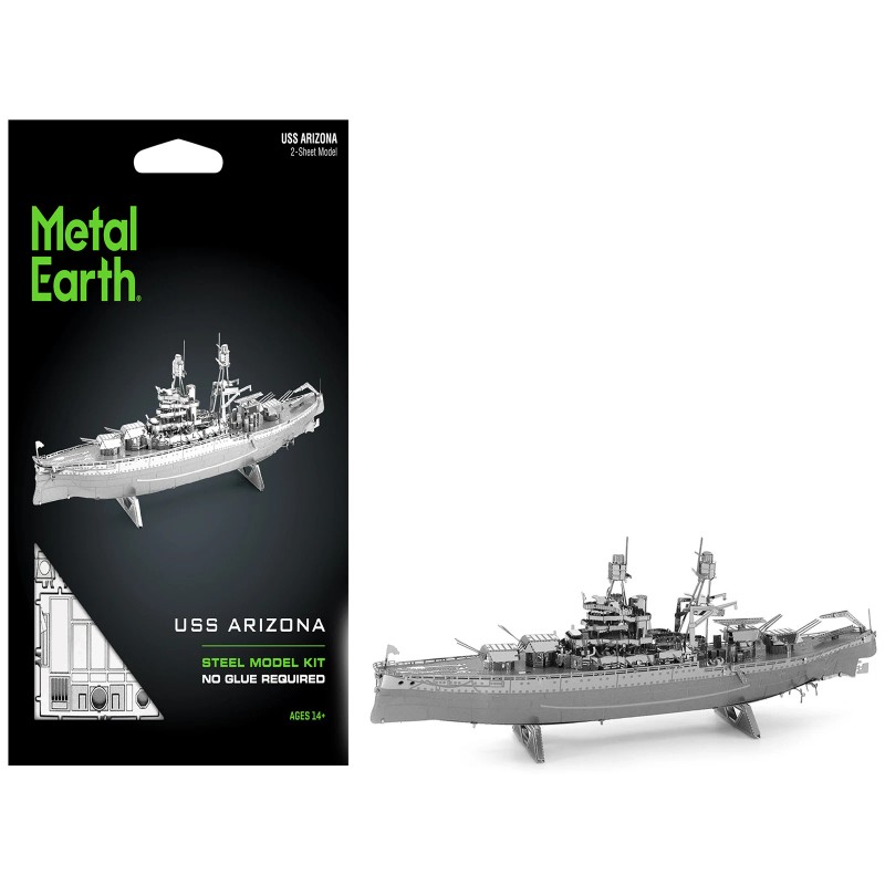 DCD Model Kit USS Arizona Battleship Steel Model by Metal