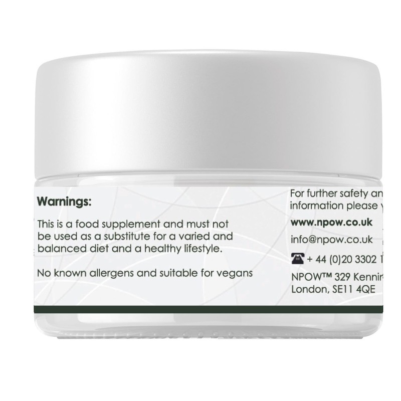 NPOW Resveratrol, Pure Grape Skin Powder