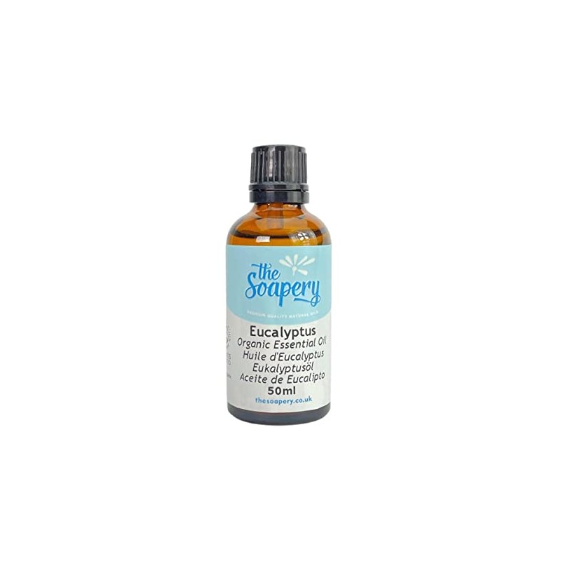Eucalyptus Organic Essential Oil 50ml - 100% Pure and Natural