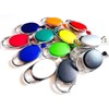 1 x ID Card Set - ID Yo-Yo Zipper Oval