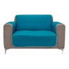 Colchas El Elefantito Protector De Sillon 2 Plazas Azul Rey