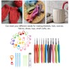 Crochet Hooks Set Soft Handle Crochet Hand Knitting Needles Art