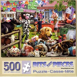 Ice Cream Festival 500 Piece Puzzle