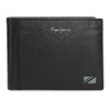 Pepe Jeans Joumma Bags Black Leather Wallet with Wallet, Black,