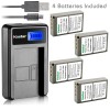 Kastar BLS-5 Battery or LCD Charger for Olympus E-400 E-410
