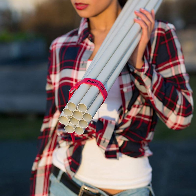 Fixplus 4-Pack CARGO_STRAP Strap: Tie-down, attach, bundle & lash made