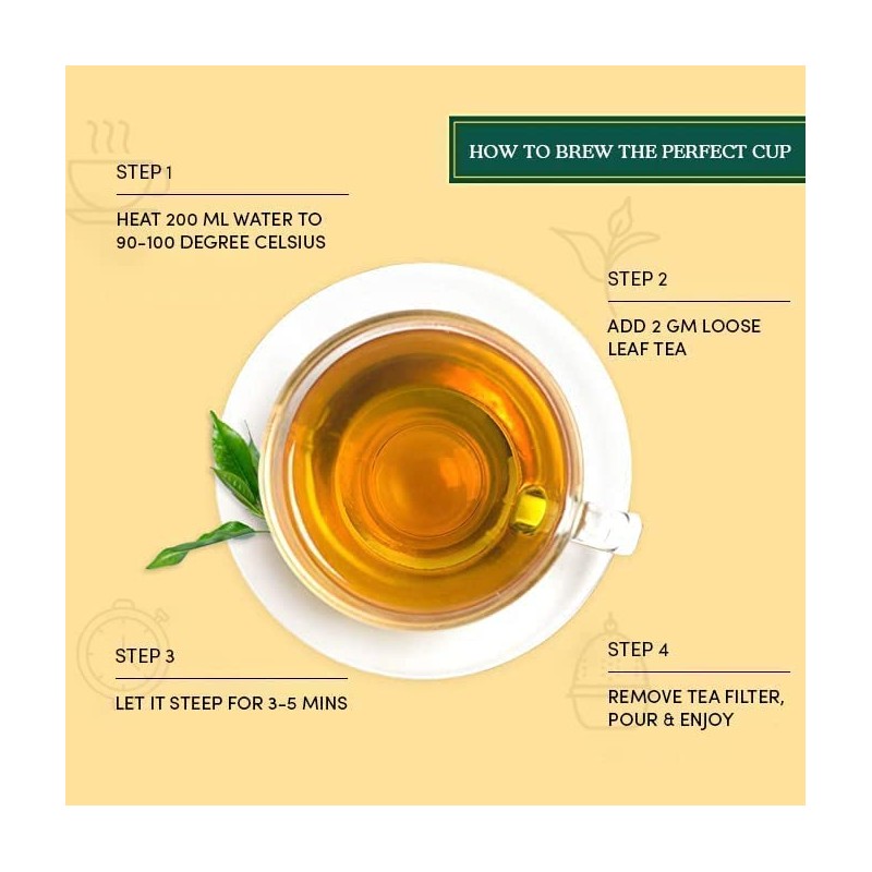 Polvo de té verde Vahdam, menta Matcha, para preparar deliciosa