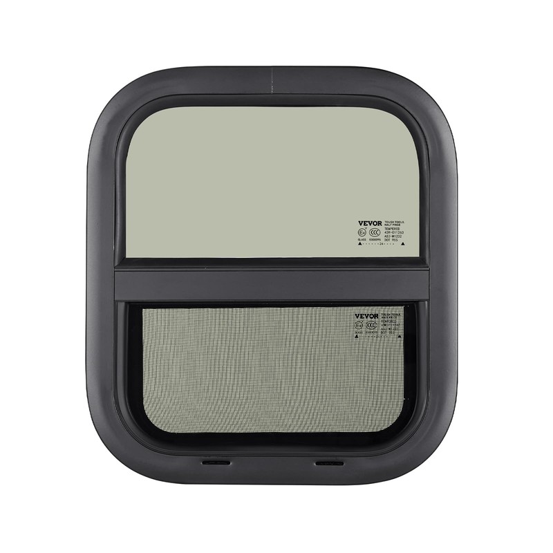 VEVOR Vertical RV Window, 14" W x 16" H Tinted