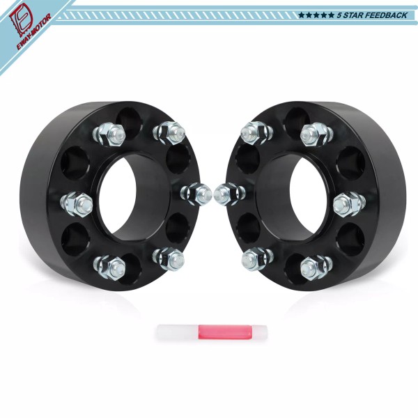 EWAY-motor (2) 2" 6x135 Hubcentric 14x1.5 Wheel Spacer For Ford