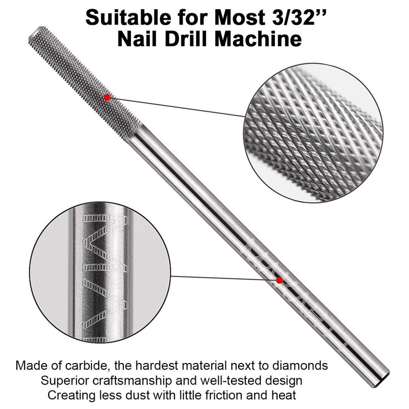 Makartt Nail Drill Bit - 3XF Nature Nail Buffer Bit