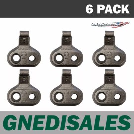 Greenteeth® 500 Series Greenteeth Angled Pockets - 6 pack