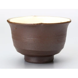 Kyo Ware G1-3-2 Kiyomizu Ware Seikiln Guinomi Nanban Carved Bamboo