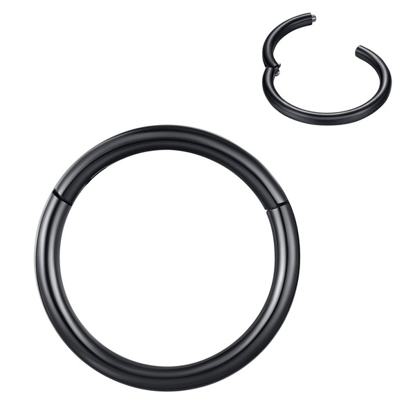 BLESSMYLOVE Nose Ring Hoop 316L Surgical Steel Cartilage Earring Septum
