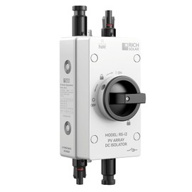 RICH SOLAR Solar PV DC Quick Disconnect Switch 1500V 32 Amps, RS-i2