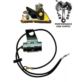 KOHLER, JOHN DEERE NEW POINTS & CONDENSER FIT KOHLER KT17, KT19 ENGINES REPLACES PART # 52-755-13-S