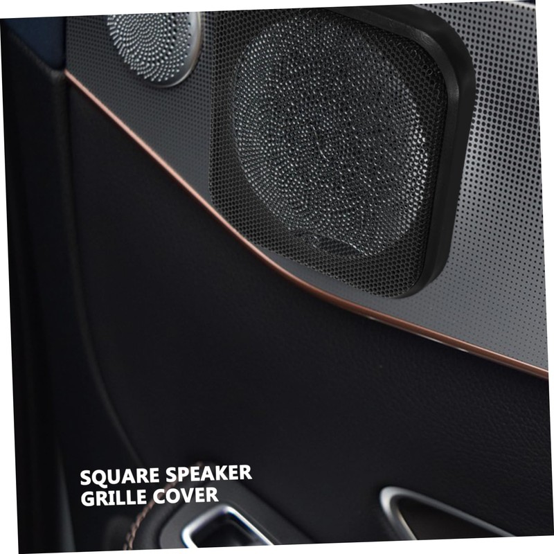 Mikinona Square Speaker Baffle Car Audio Grille Mesh Cover Modern