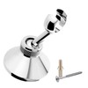 Shower Head Holder Bracket, Chrome Plated 360° Swivel Wall Mount