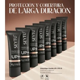 Maquillaje Liquido Fps15, Cobertura Alta Y Natural