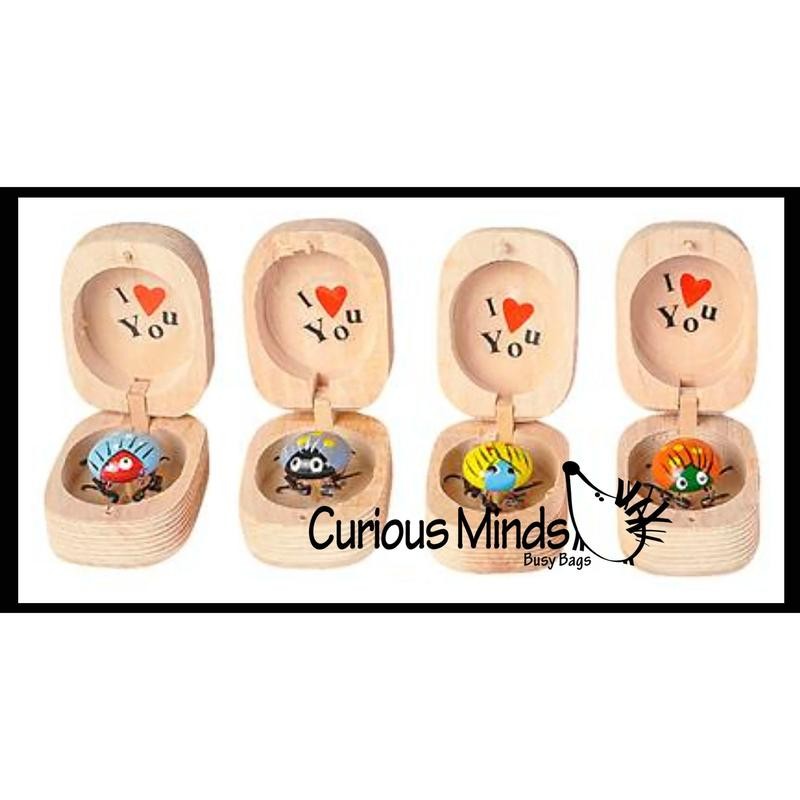 Love bug in Box Novelty Gift - Bugs Legs Wiggle