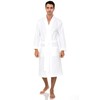 TowelSelections Mens Robe, Waffle Spa Bathrobe, Soft Kimono Bath Robe