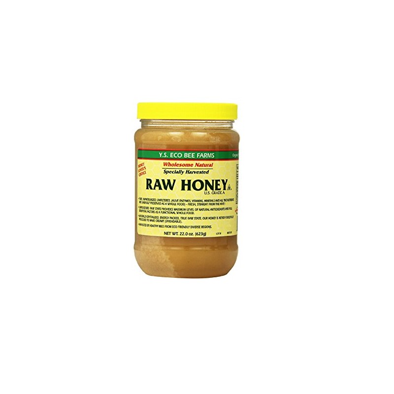 Y.S. Eco Bee Farms Raw Honey - 22 oz, Pack