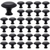 Betinyar 40 Pieces Kitchen Cabinet Knobs Round Cabinet Pulls Mushroom