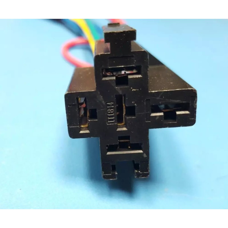 MEISHUO Automotive Relay, MAH-S-112-C-3, MEISHUO, w/ Socket/OEM Wiring, 30/40A 12V,14VDC