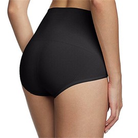 Trifolium Women Seamless Magic Light Control Support High Waist Shaping Pants Black UK 16-18 Factory Label XL (2003-XL-BK)