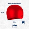 escualo Gorra para Natacion Unisex Adulto Modelo Gx60 (Silicon) Impermeable,