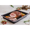 Pyrex 1452073 - Magic - Rectangular Metal Oven Dish, Black,
