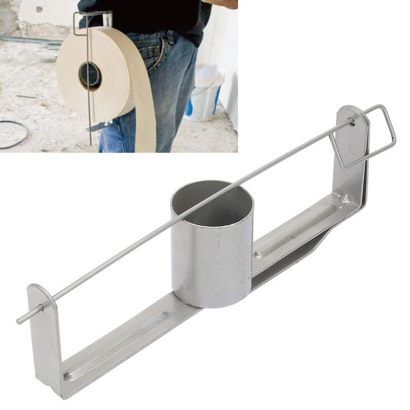 Iron Drywall Tape Spool, Practical Drywall Tape Drill with Tapered
