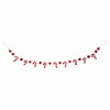 GALLERIE II Candy Cane Garland Red