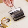 1 Pack Stainless Steel Noodle Cutter,Noodle Lattice Roller Pasta Spaghetti