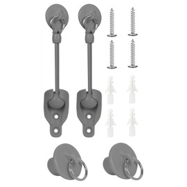 Seprochoo Replacement Shade Parts Bungee End Cap Kit, for Exterior Cordless Roller Shades Outdoor Blinds (1pcs, Grey)