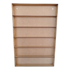 Stec Exhibidor Repiza Esmaltero Multiusos Maquillaje  Mdf 40x60