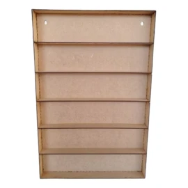 Stec Exhibidor Repiza Esmaltero Multiusos Maquillaje  Mdf 40x60