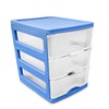 Plastic Desktop Storage Unit with Drawers, Stationary Arts Drawer Desktop