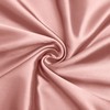 VACVELT Satin Fabric by The Yard, 60 Inch Wide Rose