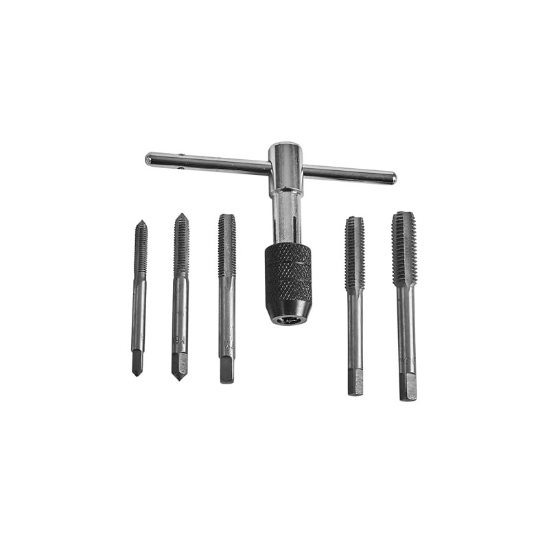DEKTON 6-Piece Metric Tap Wrench Set - Adjustable Tap Wrenches,