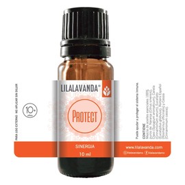 LilaLavanda Protect - Aceites esenciales para apoyar el sistema inmune y limpiar el ambiente Con canela, eucalipto y romero 100% puros - 10 ml