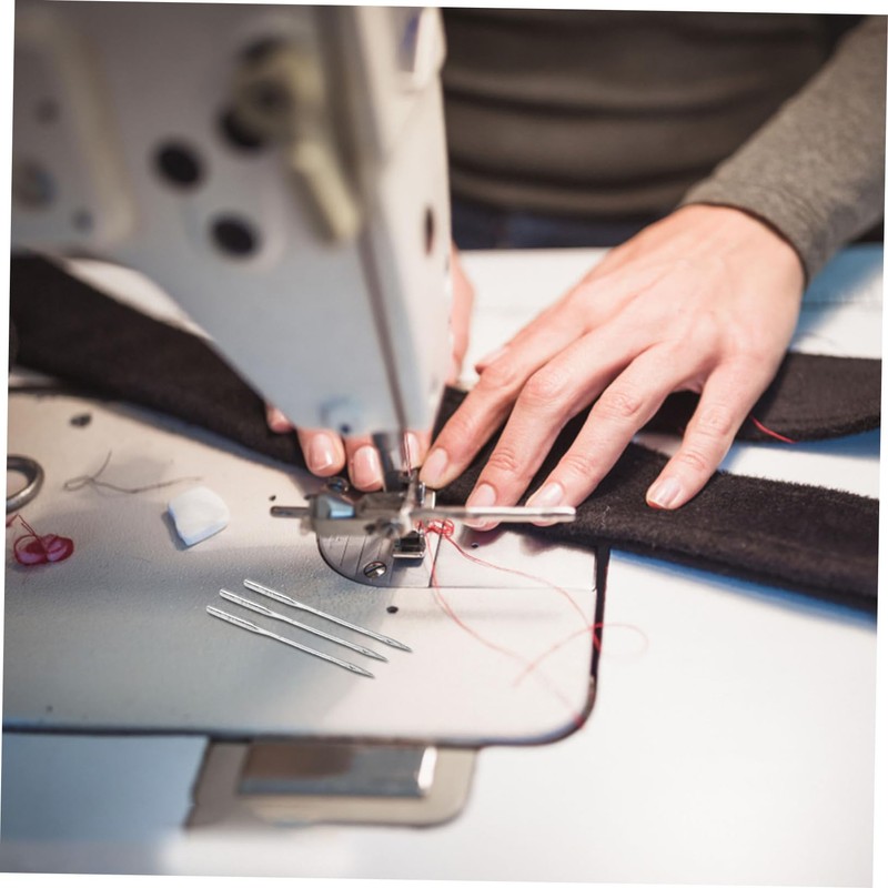 Gatuida 50pcs Sewing Machine Needles for Home Use Point Flat