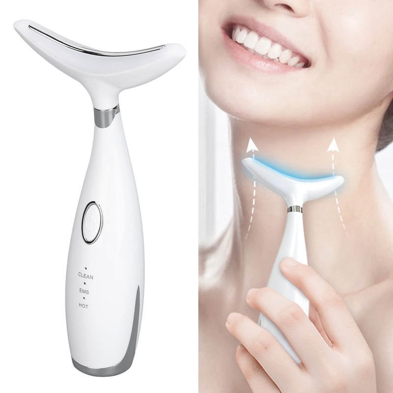 Neck Firming Massager Wrinkle Removal Constant Temperature Microcurrent Neck Skin