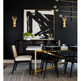 Froluya Black Wallpaper Peel and Stick 16 inch x 393.7 inch Contact Paper Matte Removable Waterproof Black Peel and Stick Wallpaper Self-Adhesive Contact Paper for Cabinets Bedroom Bathroom