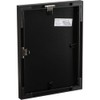 Fineline Picture Frame Color: Black, Size: 18" x 24" Frame/None