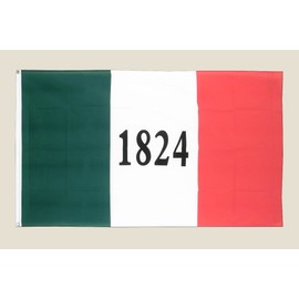 Texas Alamo 1824 3X5 Ft Sewn Embroidered Cotton Flag Banner / Brass Grommets