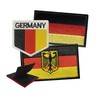Germany Flag Patches for Iron-On 3 Velcro Patch Germany Flag