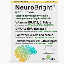NeuroBright Brain Supplement, Turmeric, Strong Omega-3 & B-Complex